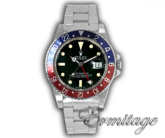 Pre-Owned Rolex Oyster Perpetual GMT-Master 16750 Steel